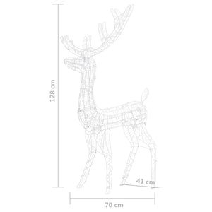 LED Rentier Familie Weihnachtsdeko Warmweiß
