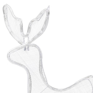 LED Rentier mit Schlitten 432 LEDs