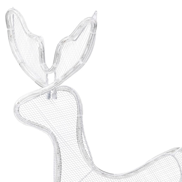 LED Rentier mit Schlitten 432 LEDs