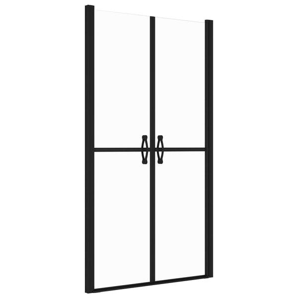 vidaXL Shower Door Clear ESG (88-91)x190 cm