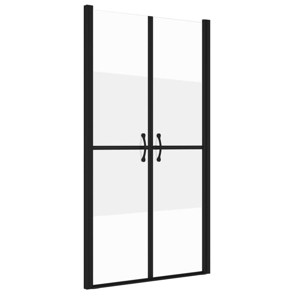 vidaXL Shower Door Half Matt ESG (93-96)x190 cm