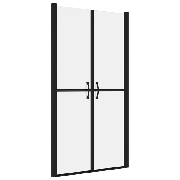 vidaXL Frosted ESG Shower Door (78-81)x190 cm