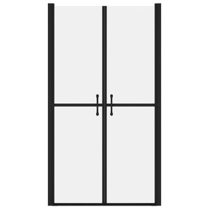 vidaXL Frosted ESG Shower Door (78-81)x190 cm