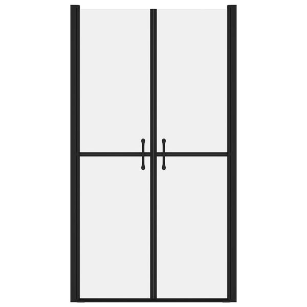 vidaXL Shower Door Frosted ESG (83-86)x190 cm