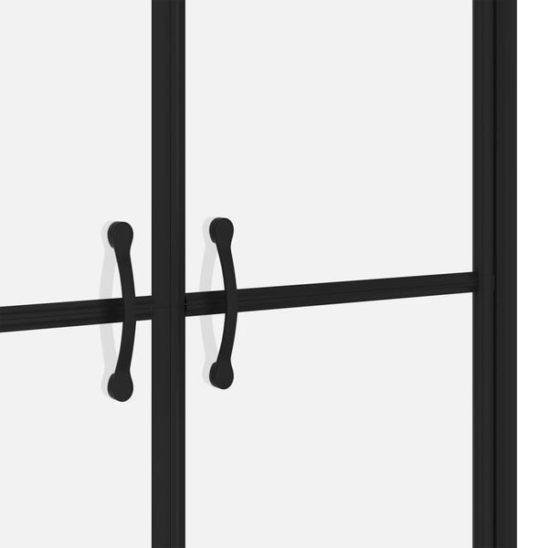 vidaXL Shower Door Frosted ESG (83-86)x190 cm