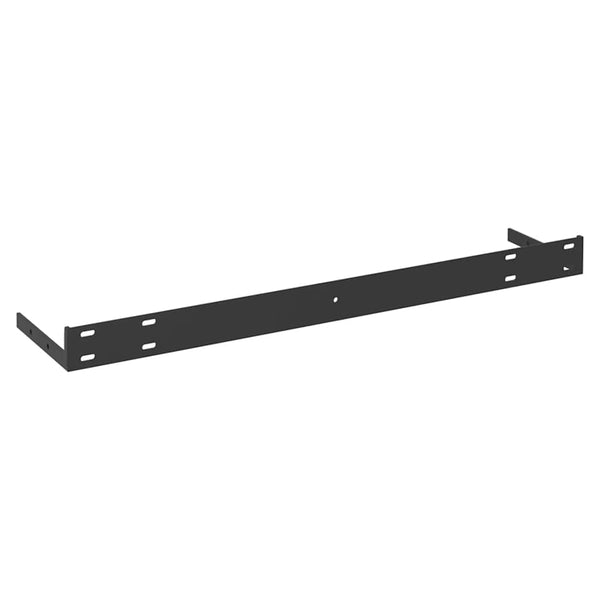 vidaXL Floating Wall Shelf Oak-look and White 60x23.5x3.8 cm MDF