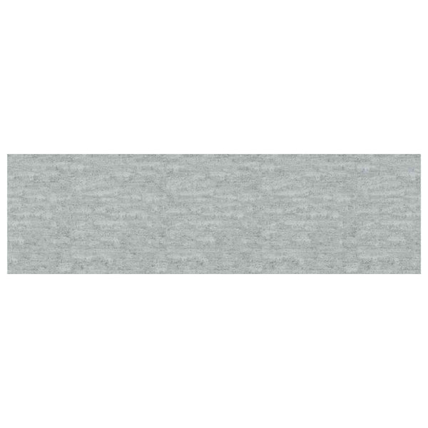 vidaXL Floating Wall Shelves 2 pcs Concrete Grey 80x23.5x3.8 cm MDF