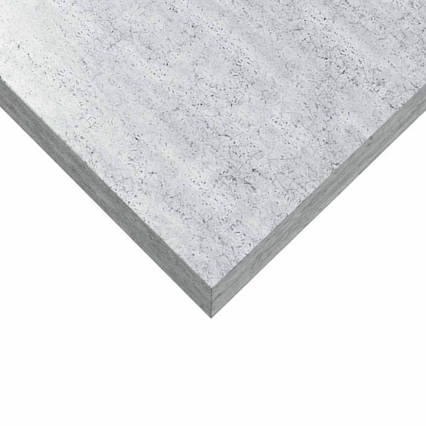 vidaXL Floating Wall Shelf Concrete Grey 120x23.5x3.8 cm MDF