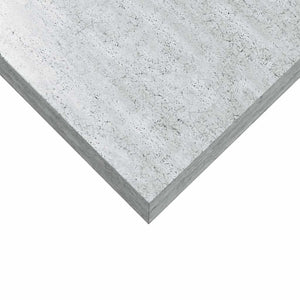 vidaXL Floating Shelves 2 pcs Concrete Grey 120x23.5x3.8 cm MDF