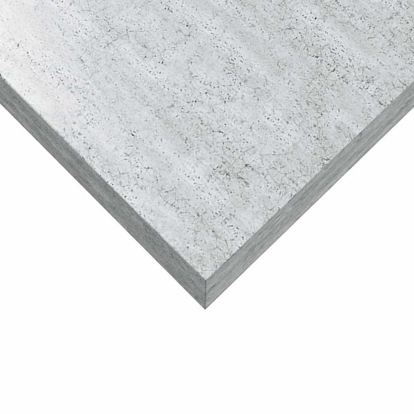vidaXL Floating Shelves 2 pcs Concrete Grey 120x23.5x3.8 cm MDF