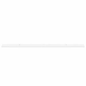 vidaXL Wall Shelves 2 pcs. High Gloss White 115x9x3 cm