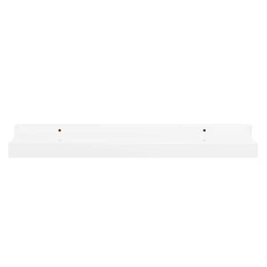 vidaXL Wall Shelves 4 pcs High Gloss White 40x9x3 cm