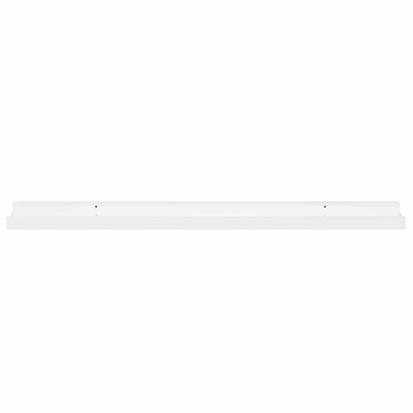 vidaXL Wall Shelves 4 pcs. High Gloss White 80x9x3 cm