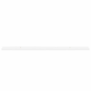 vidaXL Wall Shelves 4 pcs High Gloss White 115x9x3 cm