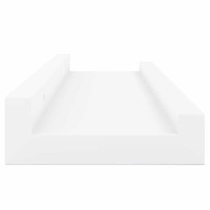 vidaXL Wall Shelves 4 pcs. White 40x9x3 cm
