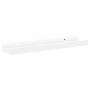 vidaXL Wall Shelves 4 pcs. White 40x9x3 cm