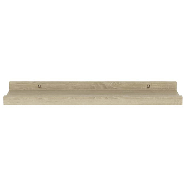vidaXL Wall Shelves 4 pcs. Sonoma Oak 40x9x3 cm