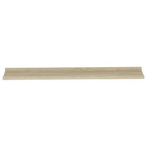 vidaXL Wall Shelves 4 pcs. Sonoma Oak 100x9x3 cm