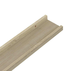 vidaXL Wall Shelves 4 pcs. Sonoma Oak 100x9x3 cm