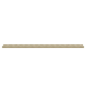 vidaXL Wall Shelves 2 pcs. White and Sonoma Oak 100x9x3 cm
