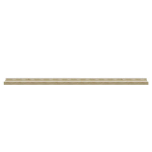 vidaXL Wall Shelves 4 pcs. White and Sonoma Oak 100x9x3 cm