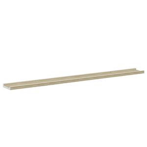 vidaXL Wall Shelves 4 pcs. White and Sonoma Oak 115x9x3 cm