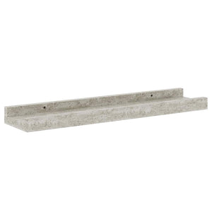 vidaXL Wall Shelves 2 pcs Concrete Gray 40x9x3 cm