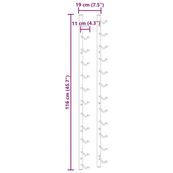 vidaXL Wall Shelves 4 pcs Concrete Grey 60x9x3 cm