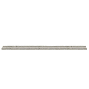 vidaXL Wall Shelves 4 pcs Concrete Grey 100x9x3 cm
