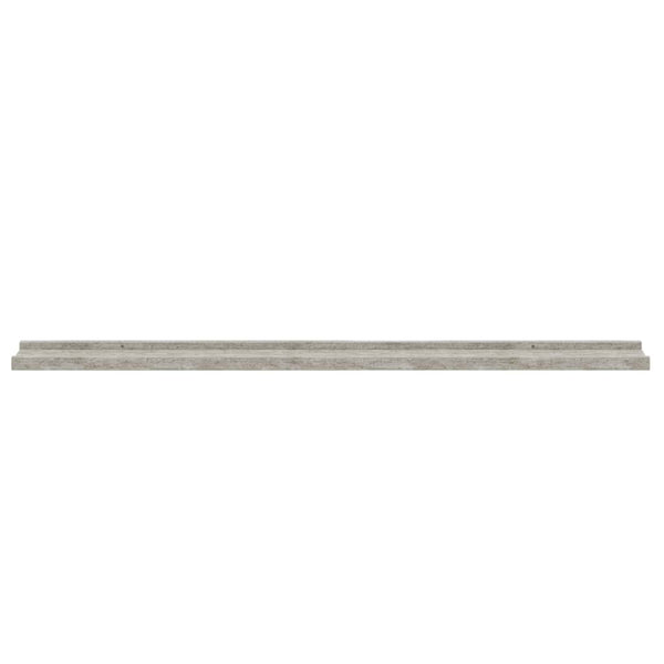 vidaXL Wall Shelves 4 pcs Concrete Grey 100x9x3 cm