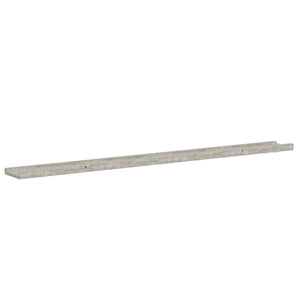 vidaXL Wall Shelves 4 pcs Concrete Grey 115x9x3 cm