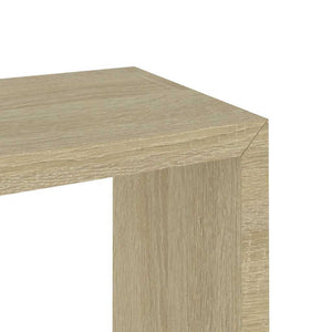 vidaXL Cube Shelves 3 pcs Sonoma Oak