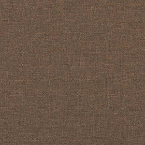 vidaXL Rocking Chair Brown Fabric