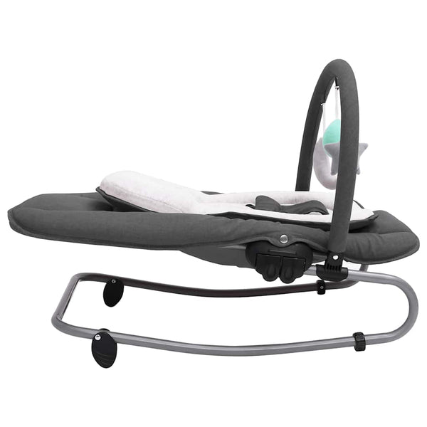 vidaXL Baby Bouncer Anthracite Steel