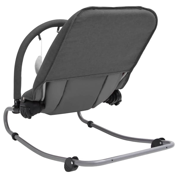vidaXL Baby Bouncer Anthracite Steel