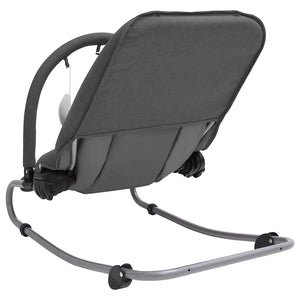 vidaXL Baby Bouncer Anthracite Steel
