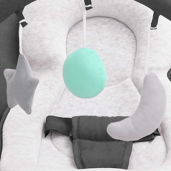 vidaXL Baby Bouncer Anthracite Steel