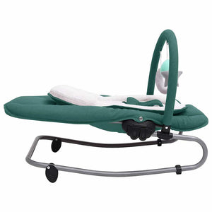 vidaXL Baby Bouncer Green Steel
