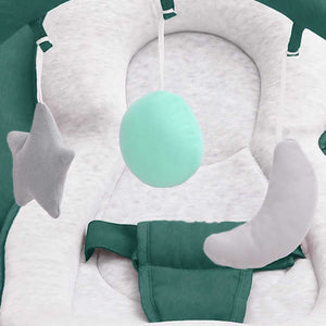 vidaXL Baby Bouncer Green Steel