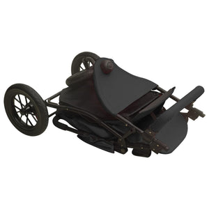 vidaXL Stroller Anthracite Steel