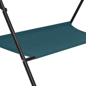 vidaXL Green Iron Changing Table