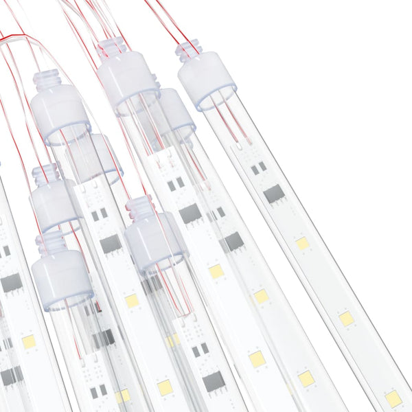 vidaXL LED Meteor Lights 20 pcs 50 cm Warm White 720 LEDs