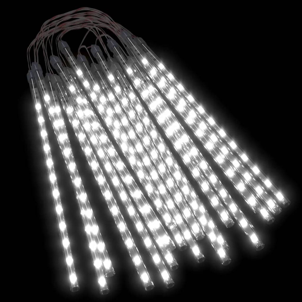 vidaXL LED Meteor Shower Lights 20 pcs. 30 cm Cold White 480 LEDs