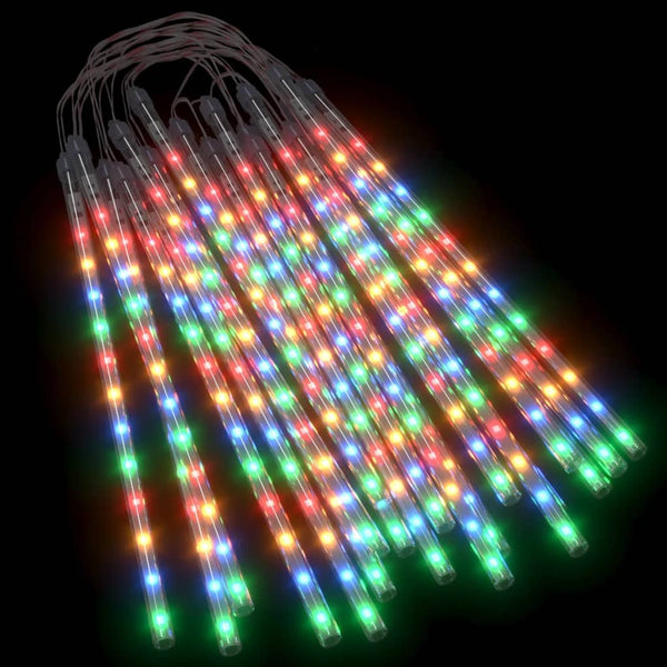 vidaXL 20 Pcs. LED Meteor Shower Lights 30 cm Multicolour 480 LEDs