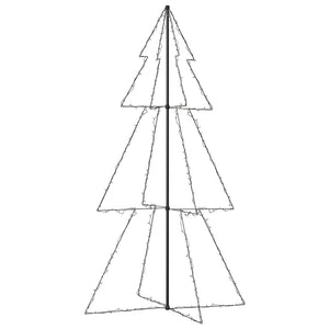 vidaXL Cone-shaped Christmas Tree 300 LEDs Indoor & Outdoor 120x220cm