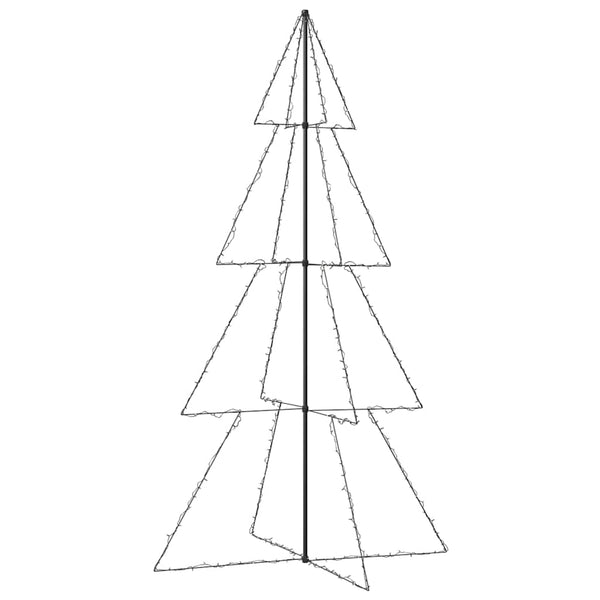 vidaXL Cone-shaped Christmas Tree 360 LEDs Indoor Outdoor 143x250 cm
