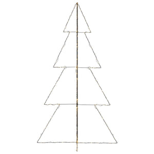 vidaXL Cone-shaped Christmas Tree 360 LEDs Indoor Outdoor 143x250 cm