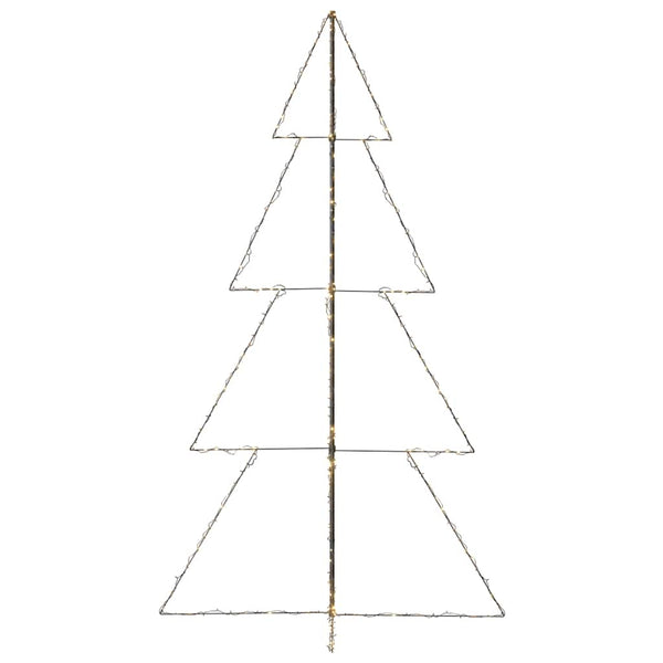 vidaXL Cone-shaped Christmas Tree 360 LEDs Indoor Outdoor 143x250 cm