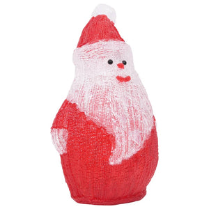 vidaXL Acrylic LED Santa Indoor and Outdoor 28 cm