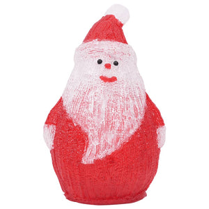 vidaXL Acrylic LED Santa Indoor and Outdoor 28 cm